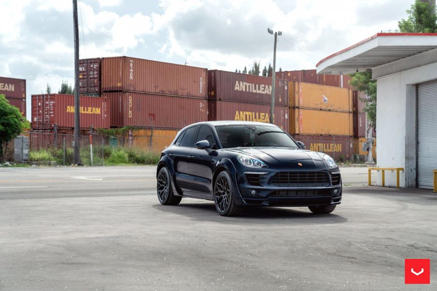  Porsche Macan on Vossen Wheels (HF-2) 2019 года  (фото 1 из 12)